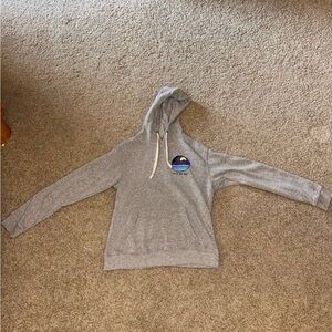 J. America Gray Sweater Soft Cotton-Blend Fleece